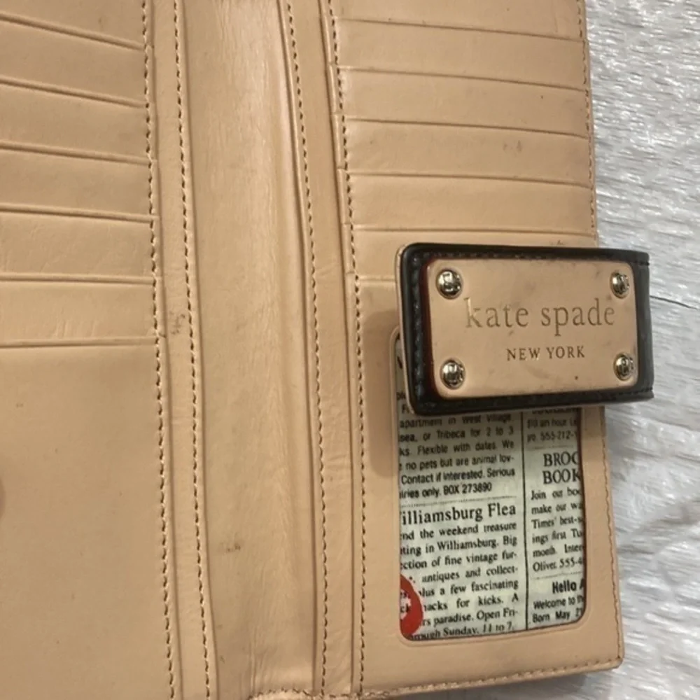 Kate spade black wallet